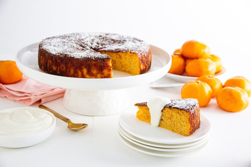 Mandarin & Almond Cake